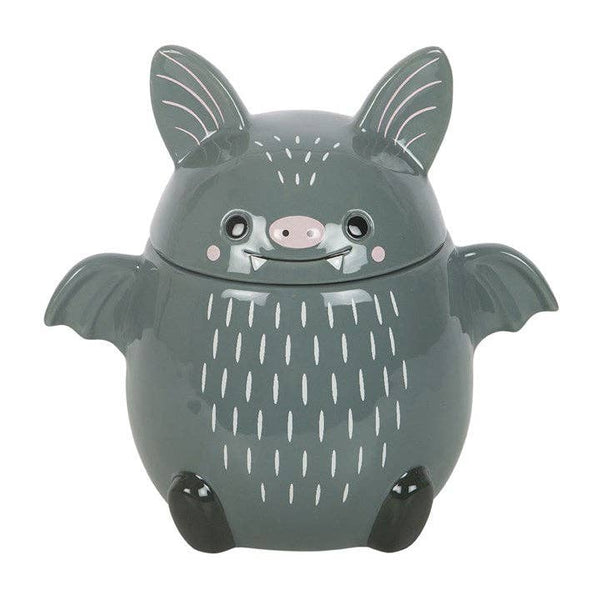Cute Bat Halloween Cookie Jar