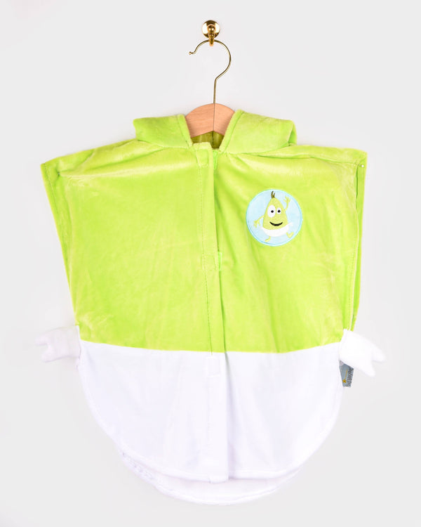 Green cape Babblarna Dadda size 86-110 cm 1-4 years