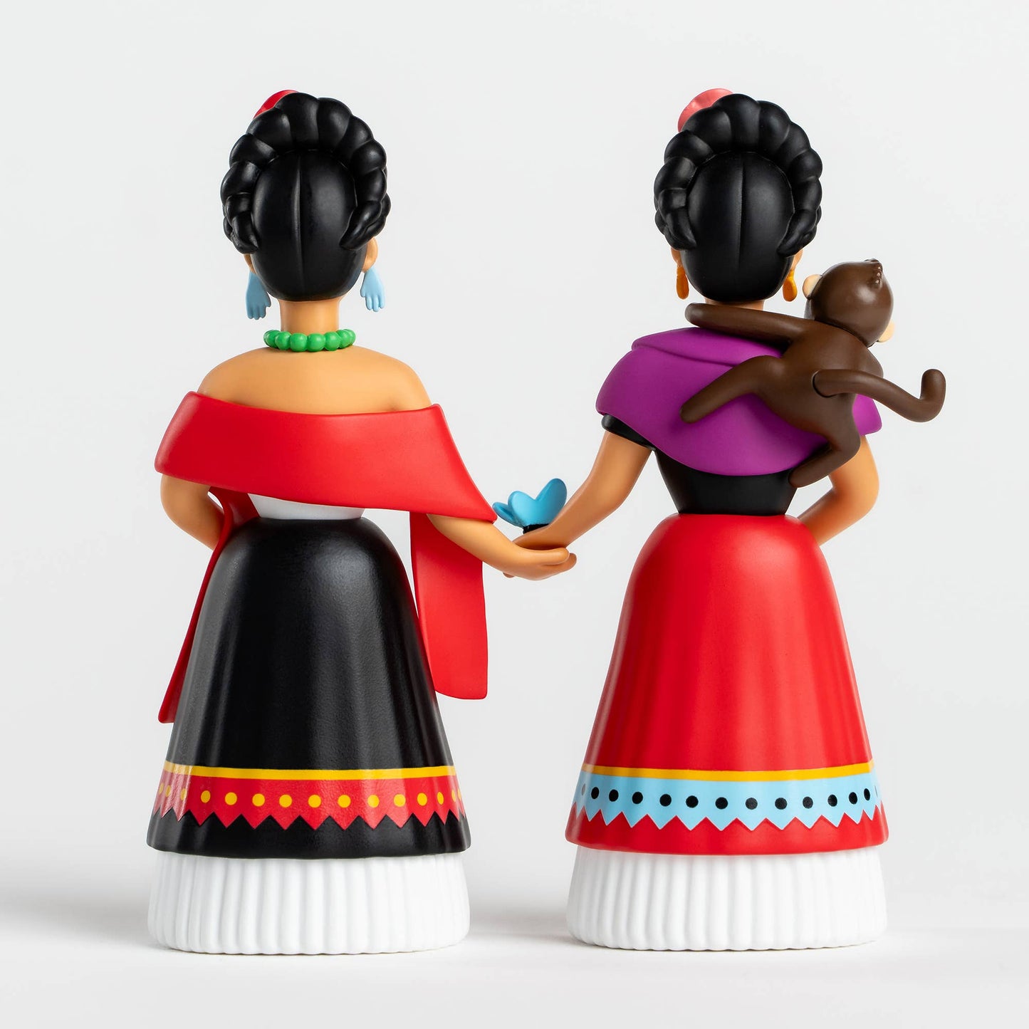 Two Fridas Collectible Figurine Set - Artist Mexico Gift Kahlo