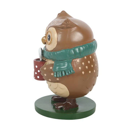 Figurine-ornement « Oliver » — Hibou d'automne