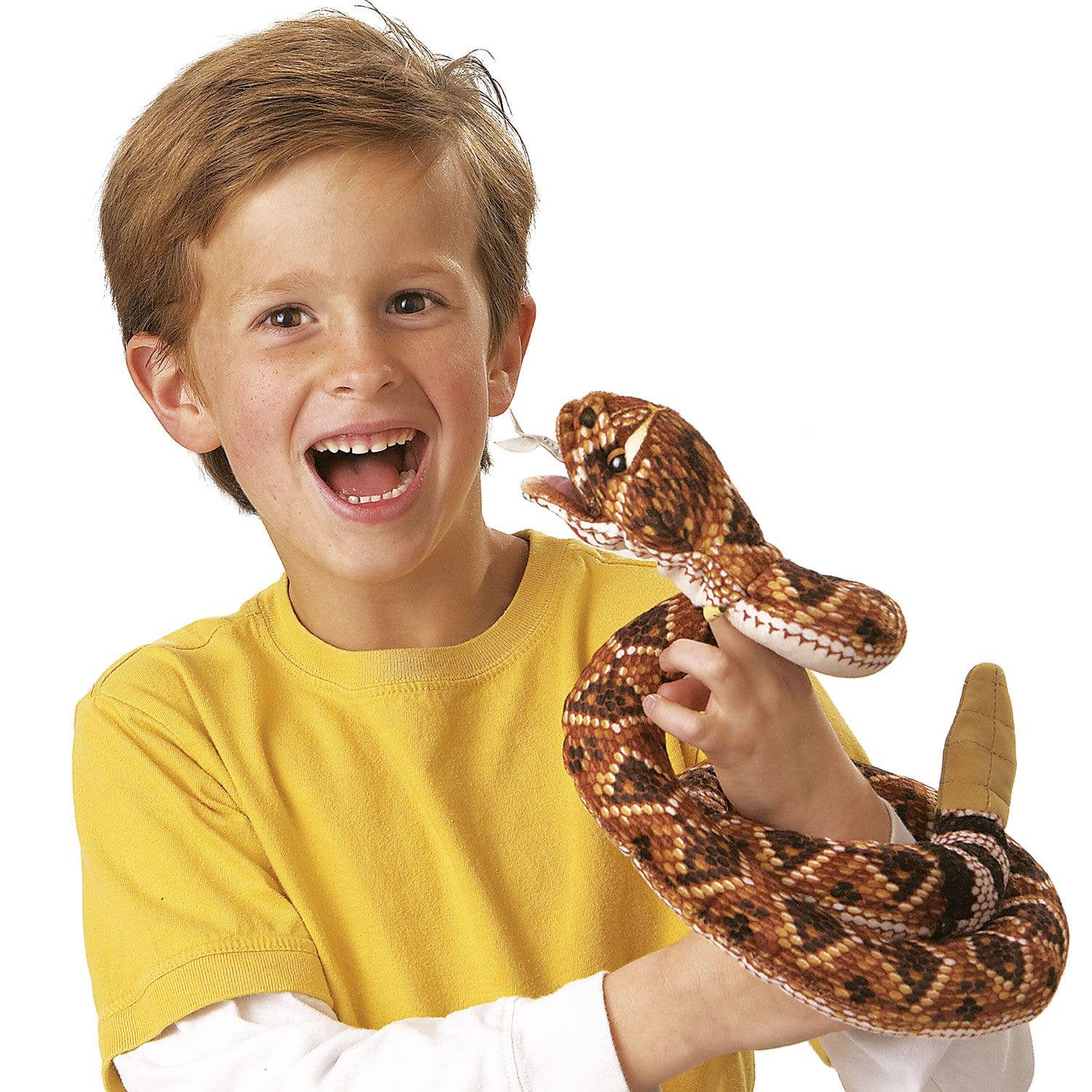 Marionnette à main Crotale 2893/ Crotale Folkmanis réaliste