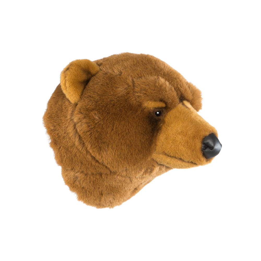 Décoration murale peluche Oliver l’ours brun
