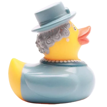 Queen Elizabeth II Duck - Blue