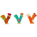 Wooden Letter - V