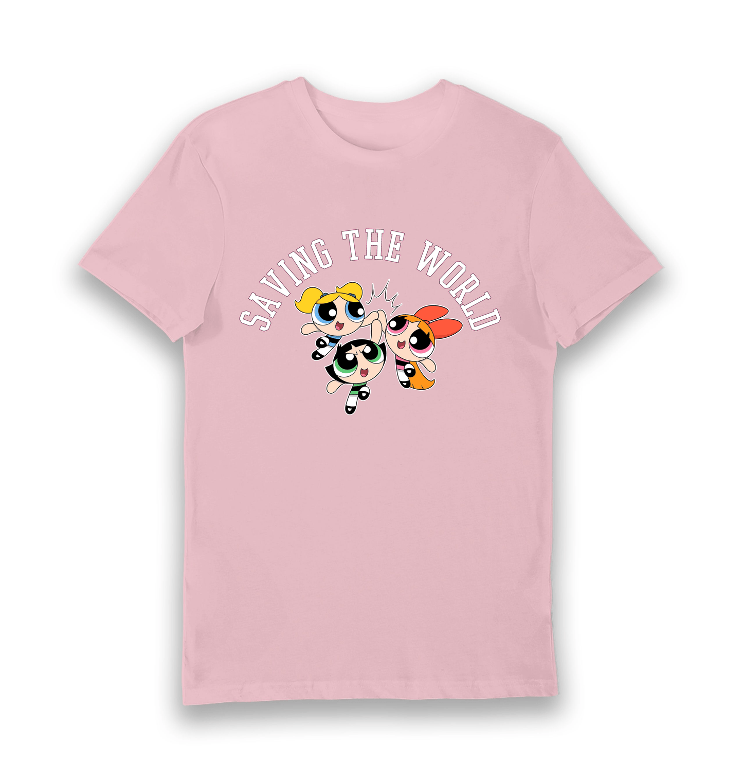 T-shirt adulte Powerpuff Girls Saving the World