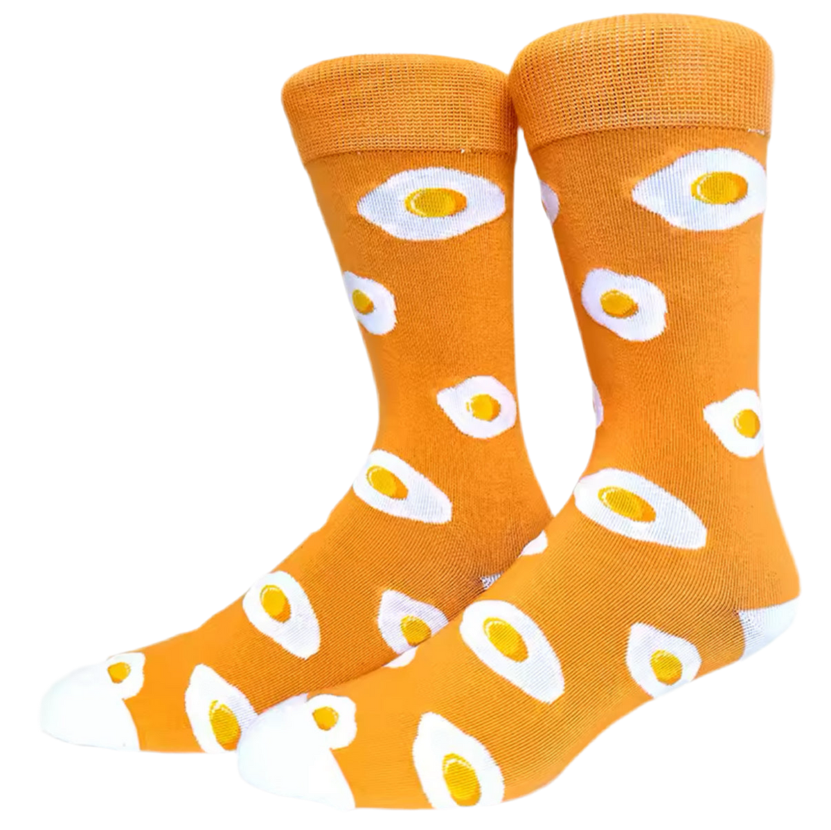 Orange Fried Egg Socks