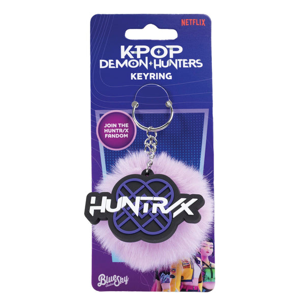 KPop Demon Hunters - Pompon Keychain - Huntr/x