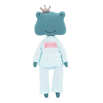 GIFT SET: Fiona Frog Plush in Tracksuit + Mermaid Tail