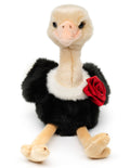 Bouquet Peluche Doiseaux Rose Rouge Uni