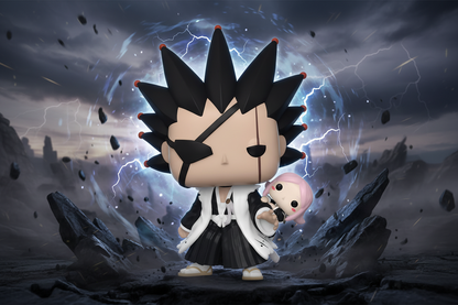 Pop! Kenpachi Zaraki with Yachiru Kusajishi