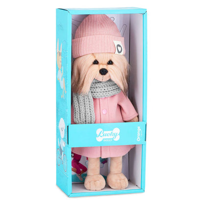 Peluche Lucky Doggy, Lucky Yoyo : Automne 38 cm