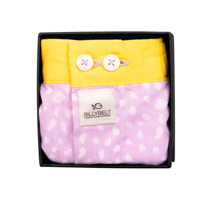 Purple Panther 100% Organic Cotton Boxer Shorts