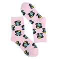 Martian Princess Pink Socks