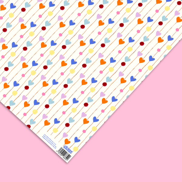 Geschenkpapier Herzchen