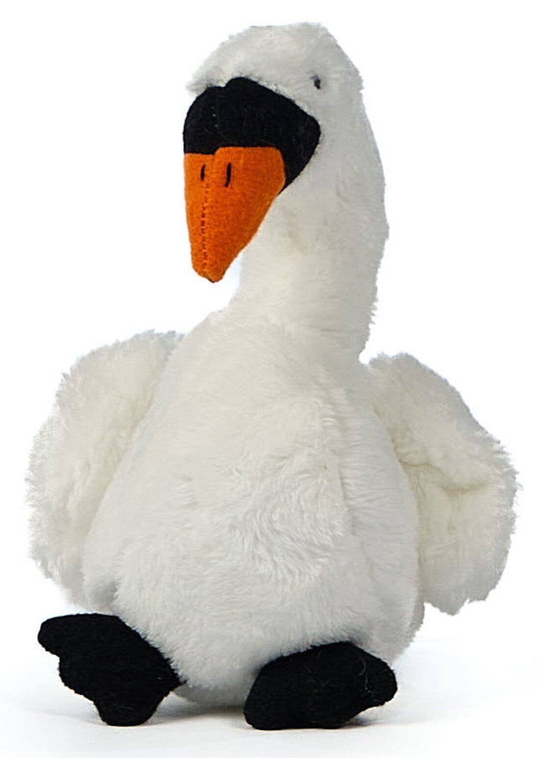 Peluche cygne blanc