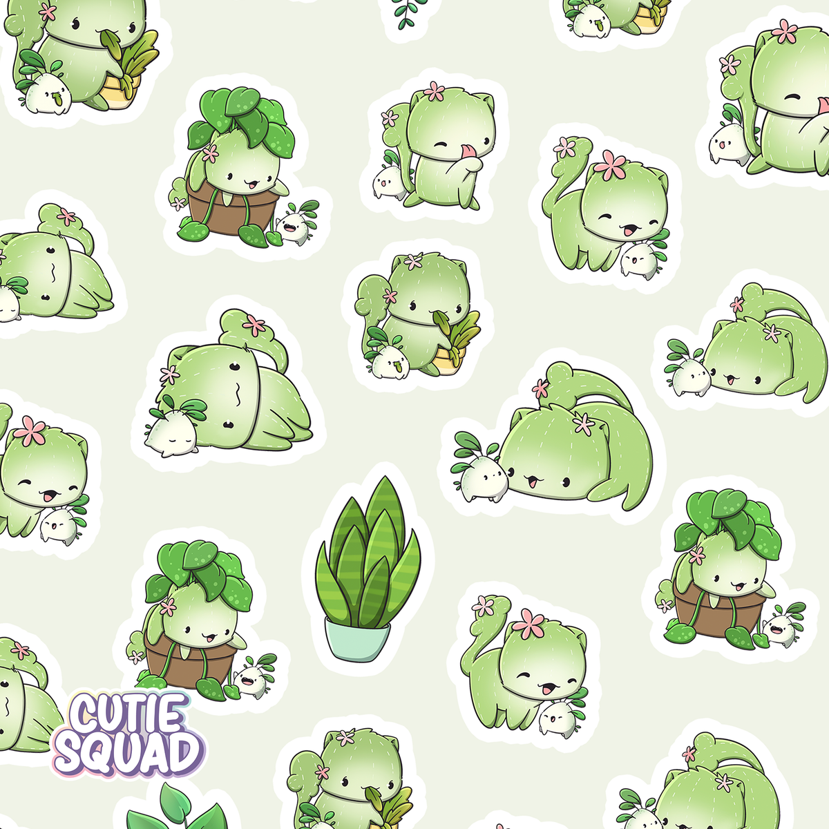 Cactus Cats Sticker Sheets