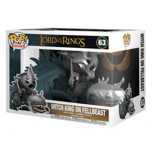 Pop! Le Roi-Sorcier d'Angmar sur Fell Beast