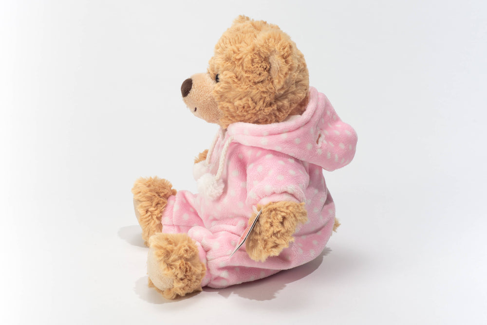 Teddybär im Rosa Schlafanzug