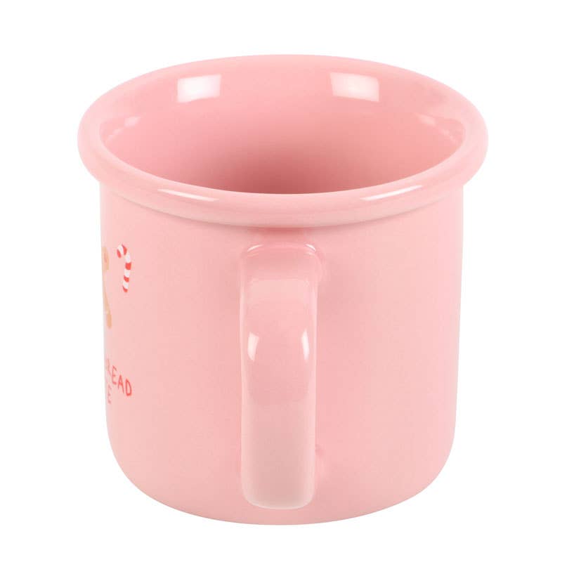 Tasse de Noël Pain d’épices Rose