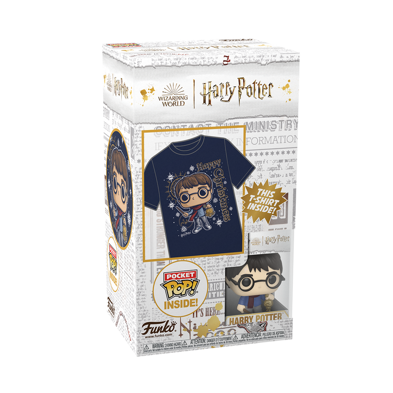 pocket pop kids tee harry potter holiday funko
