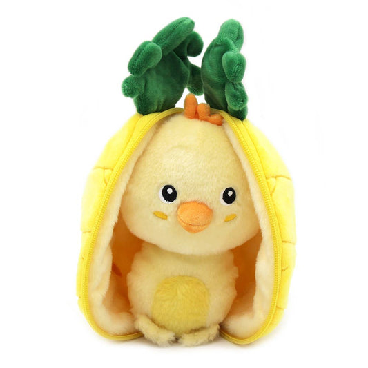 Peluche Flipetz Nugget le Poussin / Ananas
