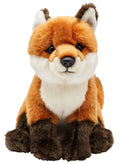 Peluche Renard Roux Assis