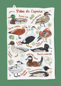 Spanish Ducks Tea Towel