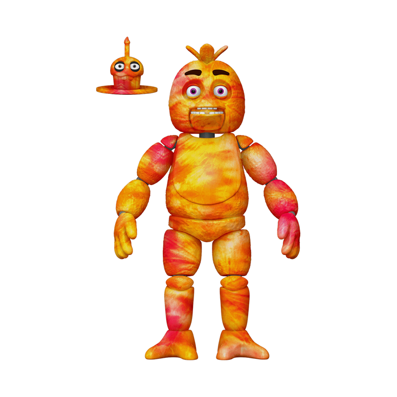 FNAF TieDye Chica Action Figure POP 12.5cm