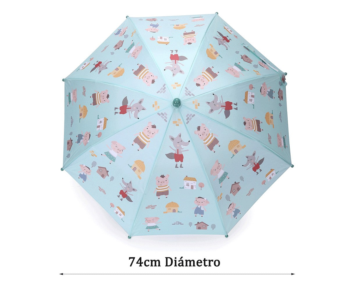 Three Little Pigs Umbrella