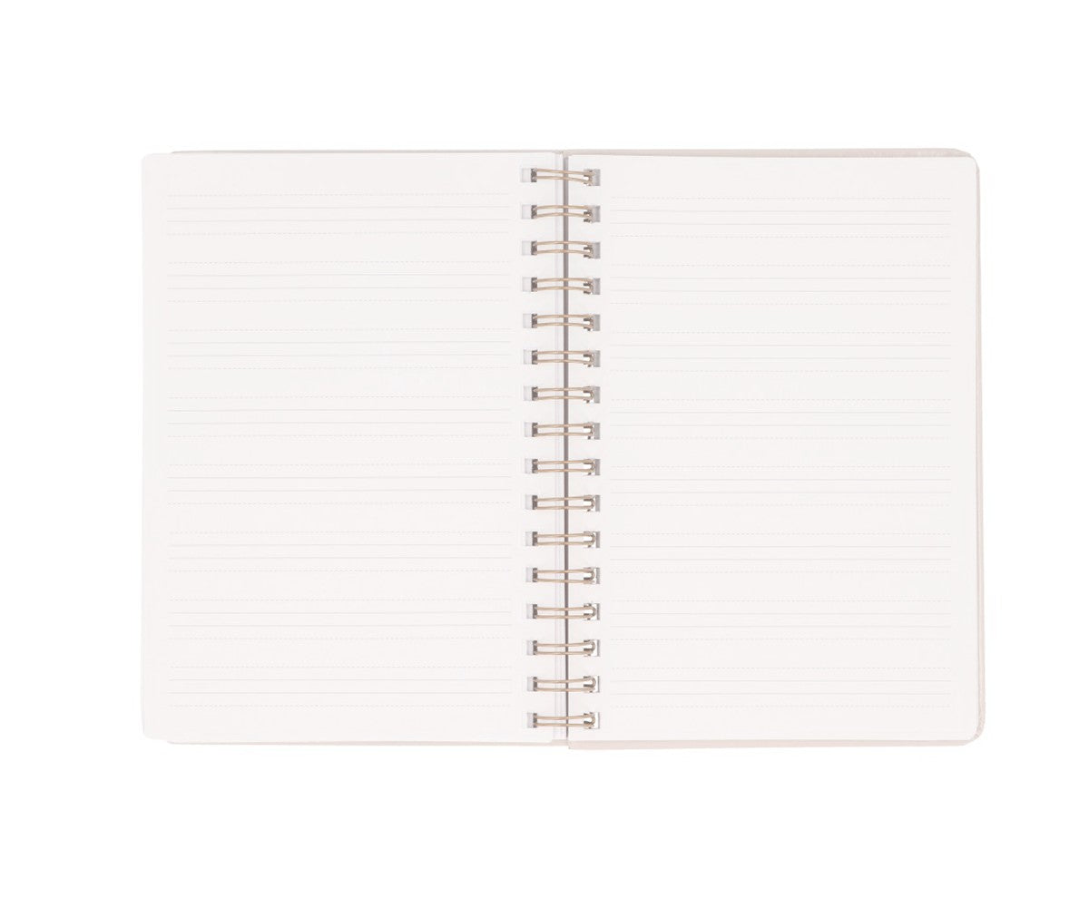 Geometric Nature School Notebook