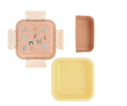 Grande Boîte à Déjeuner Lettres Amusantes