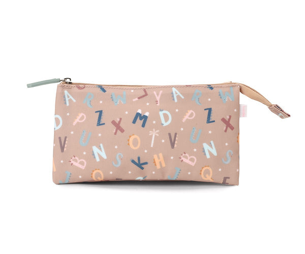 Trousse à Crayons 3 Compartiments Lettres de l'Alphabet Rigolotes - vue 2