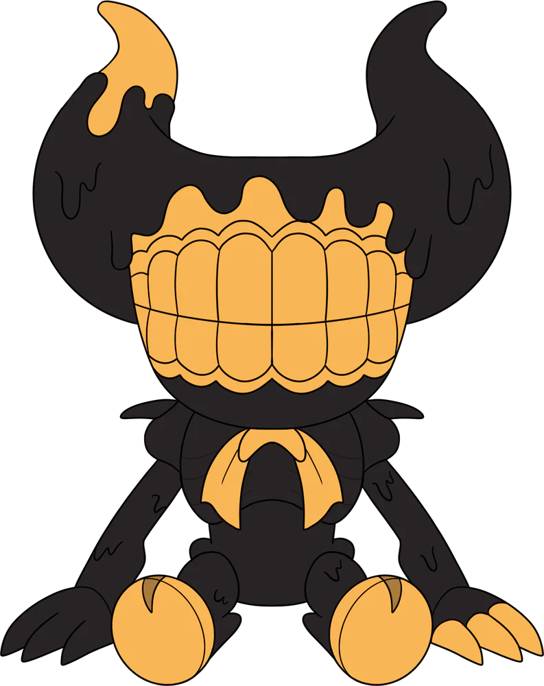 Peluche demone d'inchiostro