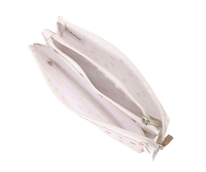 Geometric Nature 3 Compartment Pencil Case