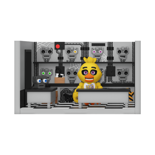 Chica with Storage Room - Snaps! Playset