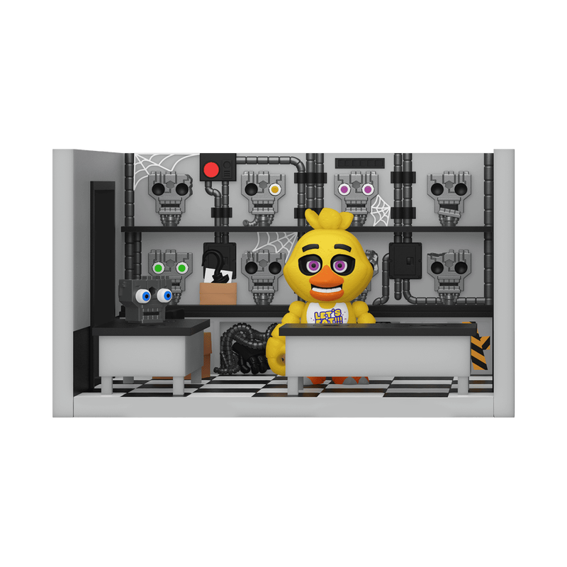 Chica with Storage Room - Snaps! Playset 