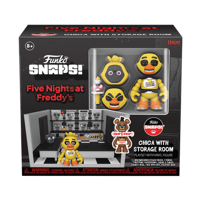 Chica with Storage Room - Snaps! Playset 