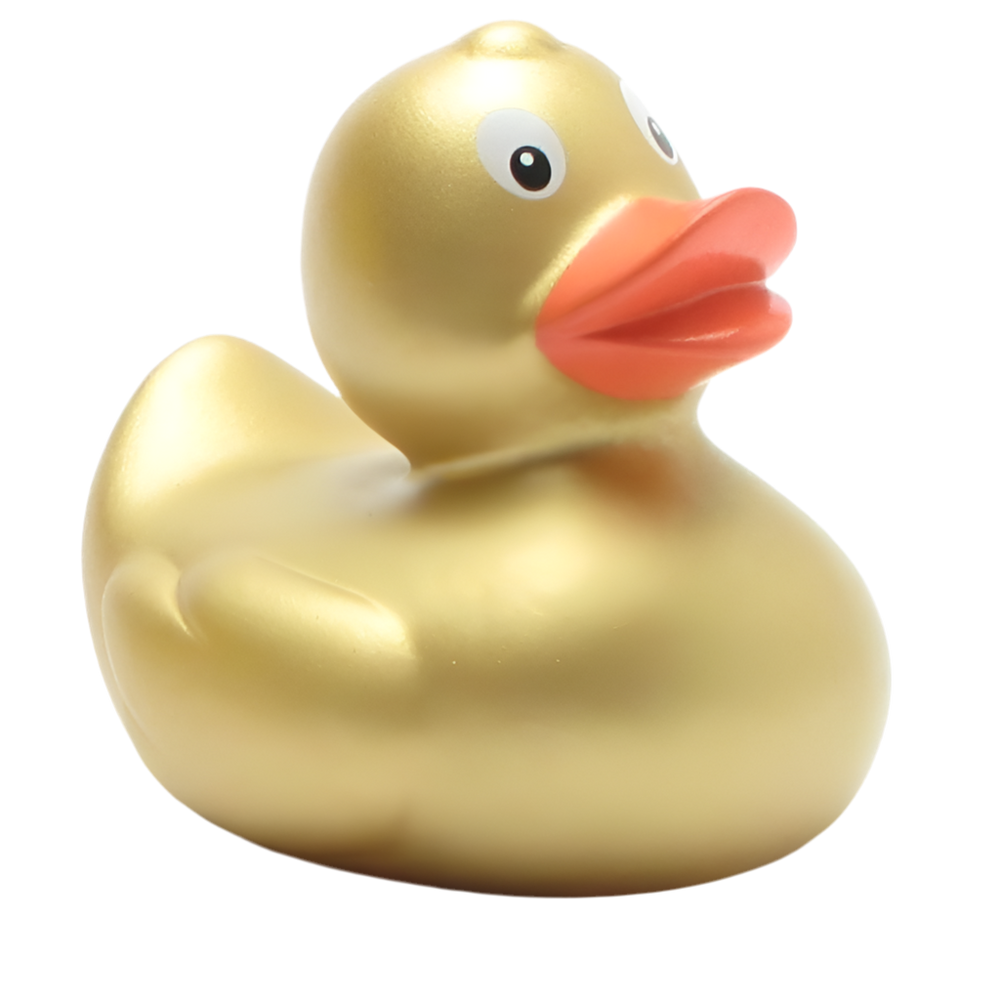 Petit Canard Classique Doré
