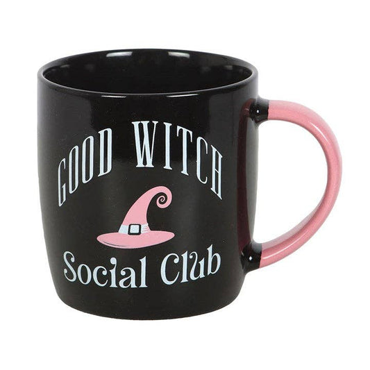 Ensemble de Tasse et Sous-Verre du Club Social des Bonnes Sorcières