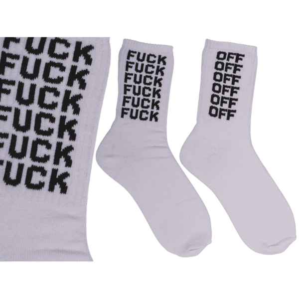 "Fuck Off" Socks