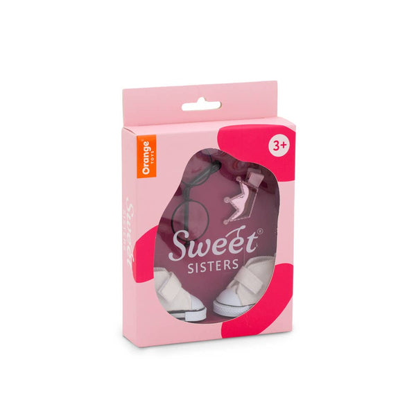 Shoe and accessory set, 20 cm