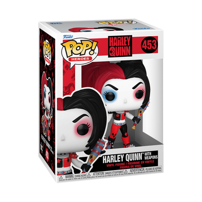 Pop! Harley Quinn with weapons