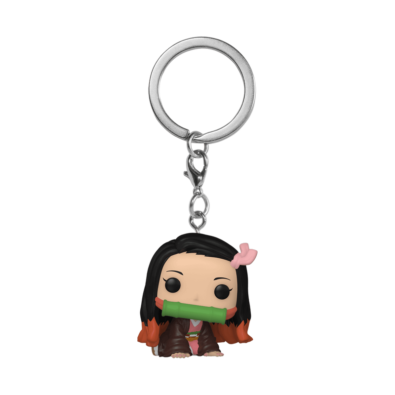 Nezuko Kamado Pop! Keychain Demon Slayer porte-clés Pocket POP! Vinyl Nezuko 4 cm