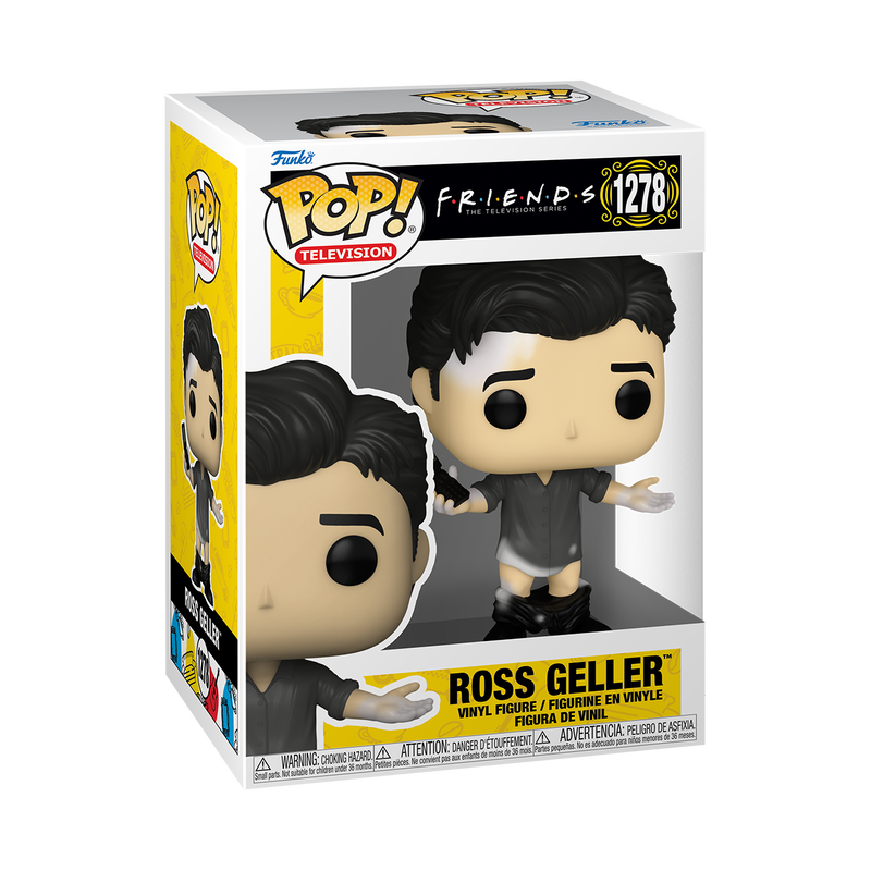 Ross Geller with leather pants