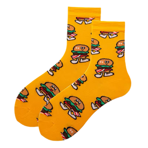 Happy Burger Socks