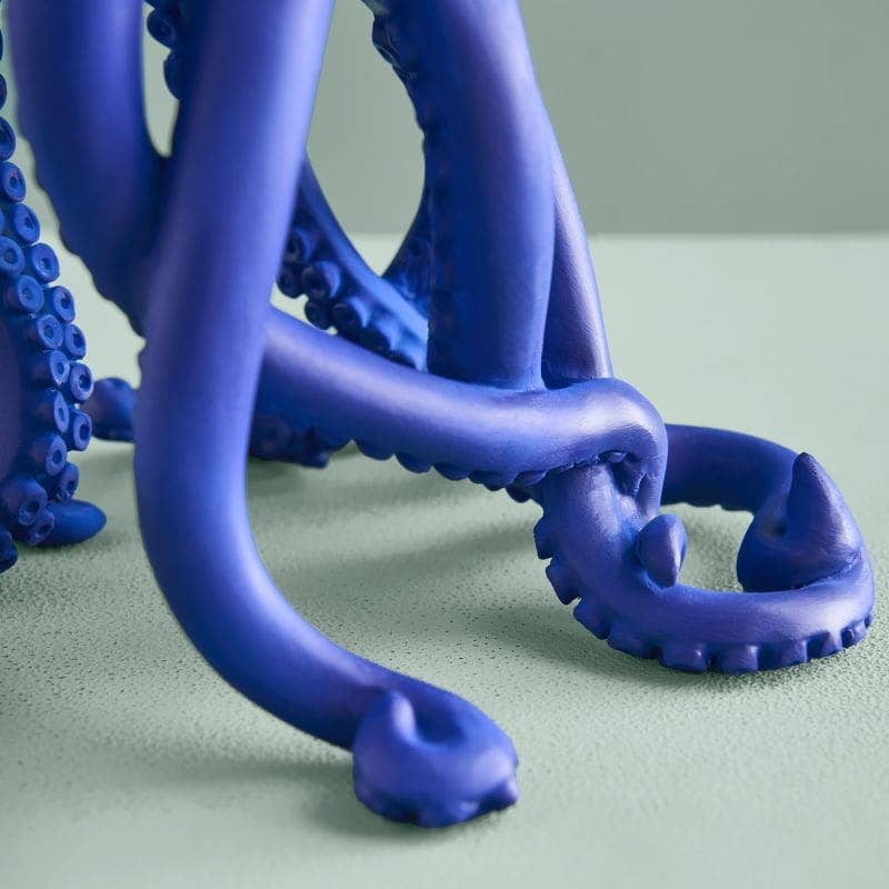 Baby Otto the Octopus Table Lamp, Blue Resin, 15.5 x 13.5 cm
