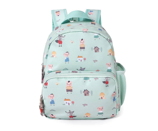 The Three Little Pigs children's backpack