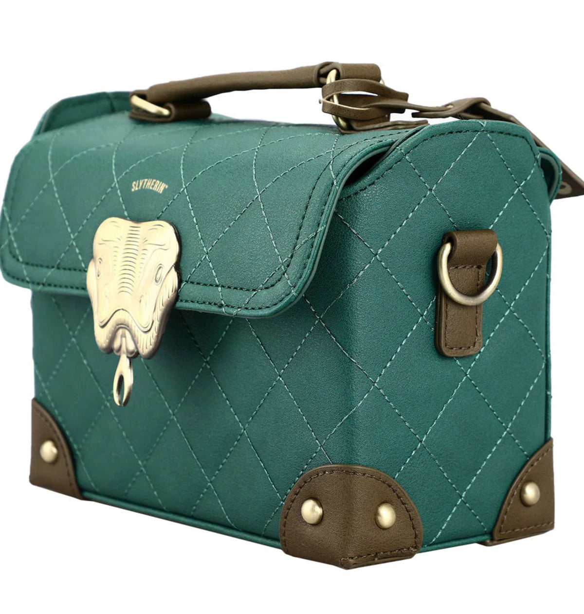 Mini sac bandoulière Harry Potter Serpentard style malle