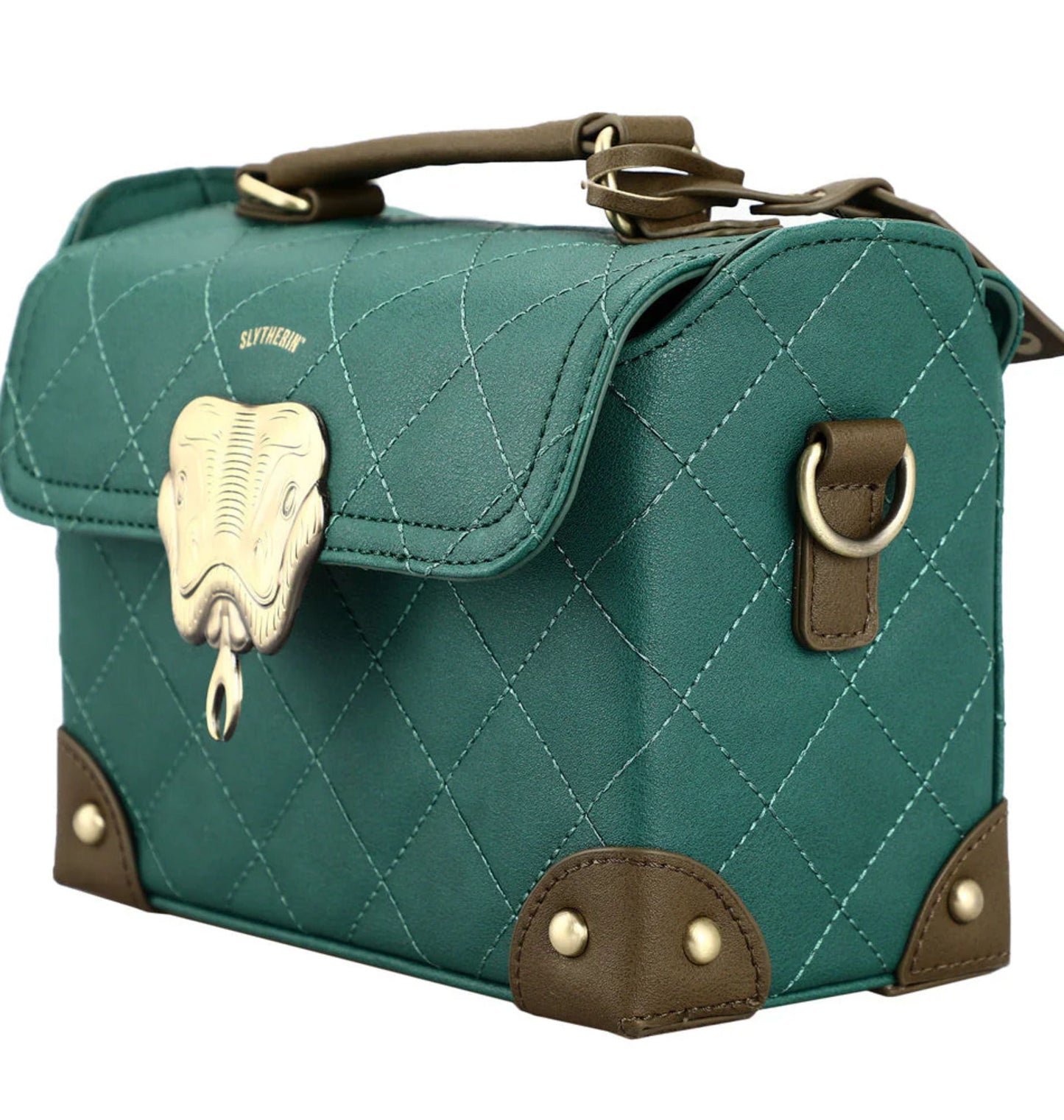Mini sac bandoulière Harry Potter Serpentard style malle