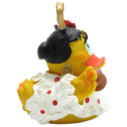 canard flamenco blanc lanco